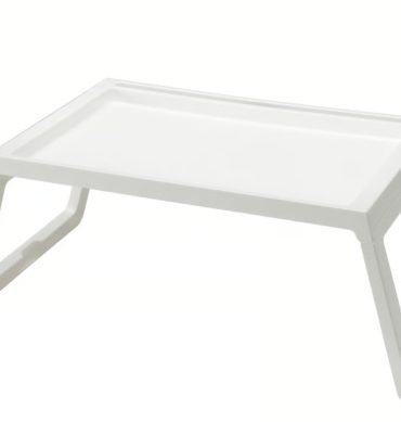 White Bed Table